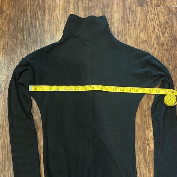 NWT Anthropologie Emily Ruched Ribbed Midi Dress XS - Picture 6 of 10